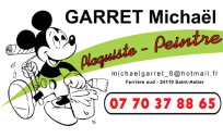 Garret PEINTRE ST ASTIER Logo Footer